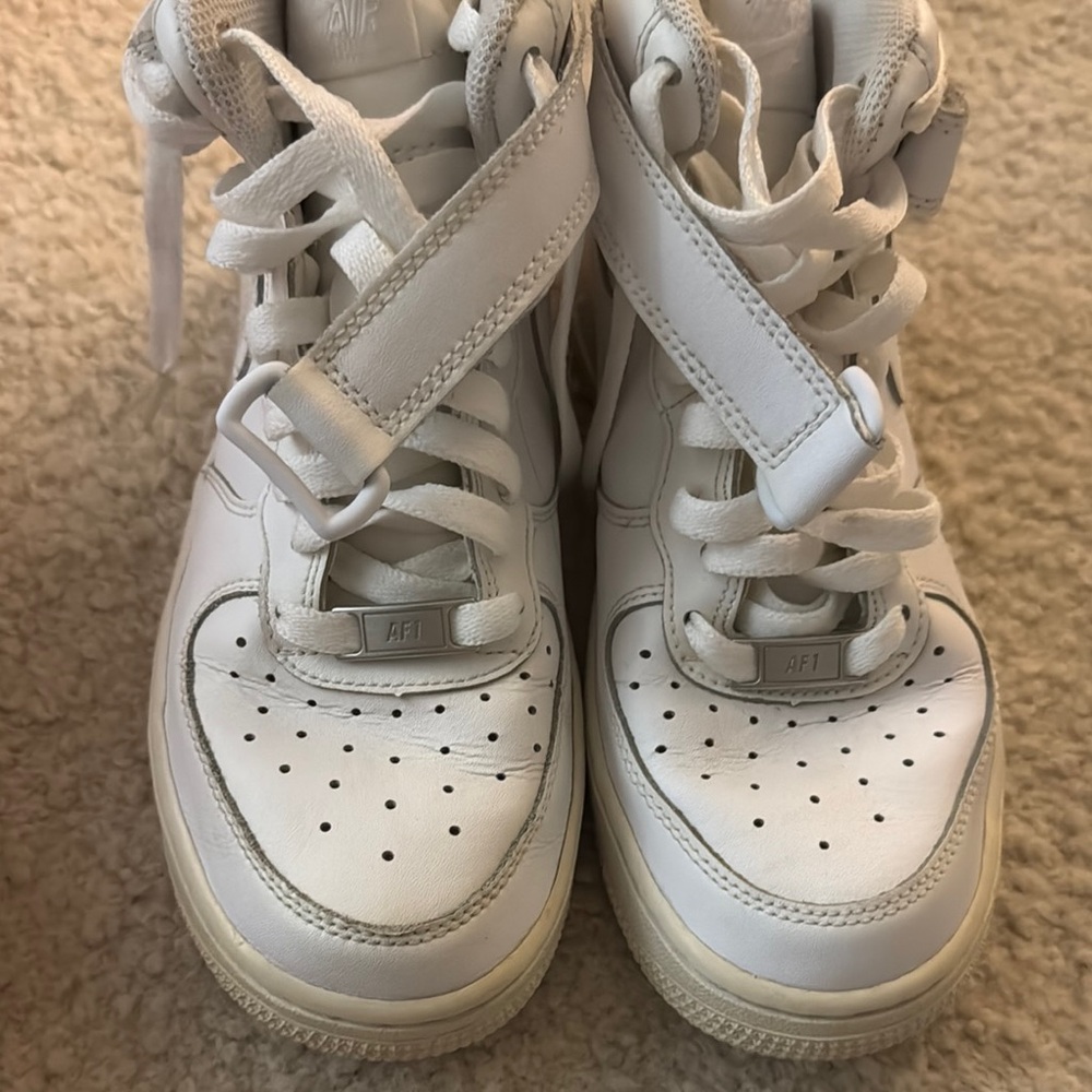 Nike Air Force 1 High-Top Sneakers - White